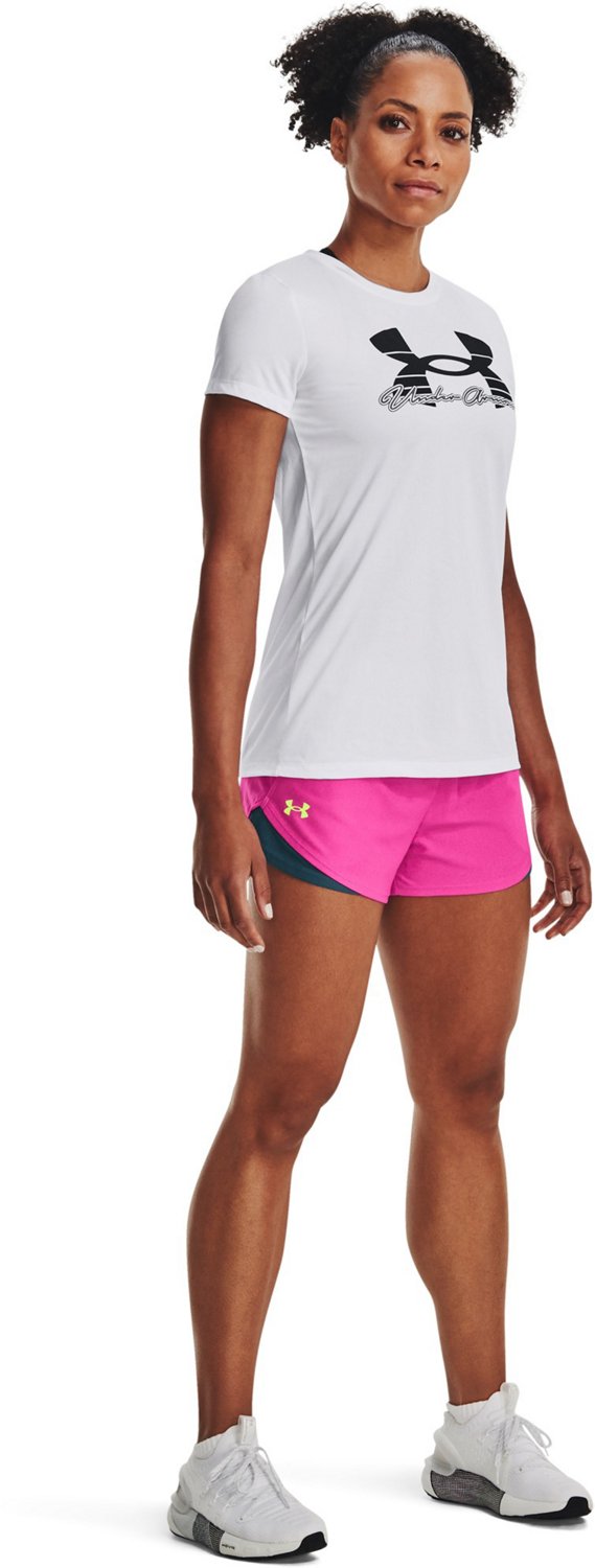 Under Armour Women's Play Up 3.0 Shorts 3 in                                                                                     - view number 3