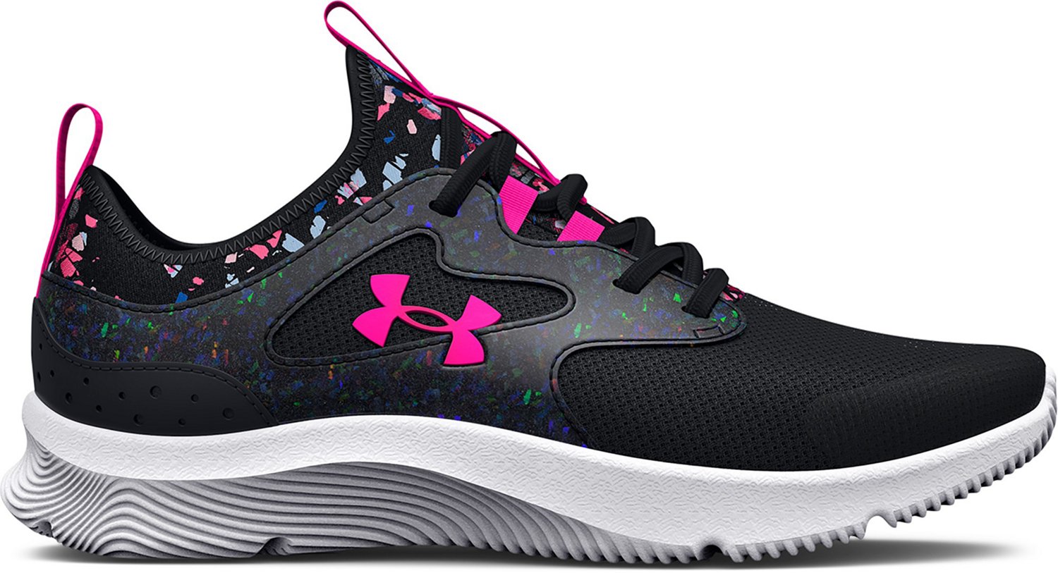 Under Armour Girls' Infinity 2.0 Print Running Shoe (Youth)