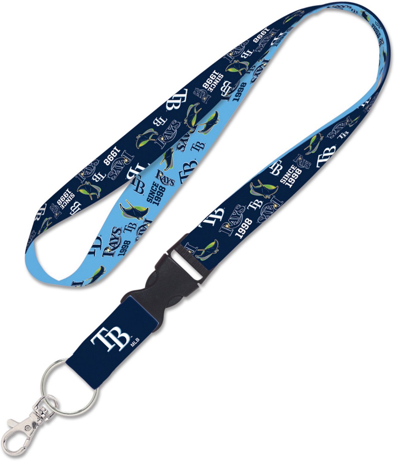 Wincraft Tampa Bay Rays 1in Scatter Buckle Lanyard 