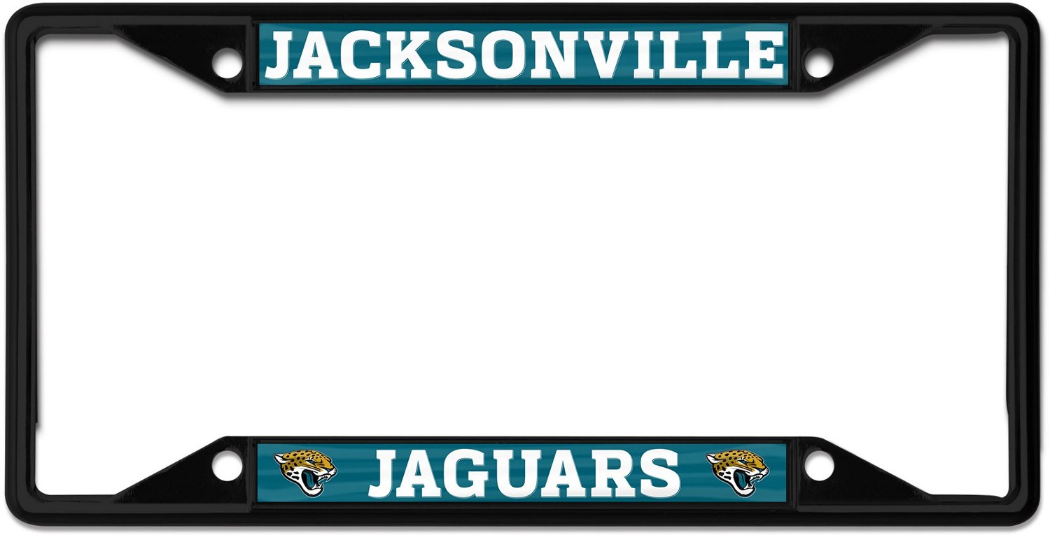 WinCraft Jacksonville Jaguars Team Color License Plate Frame