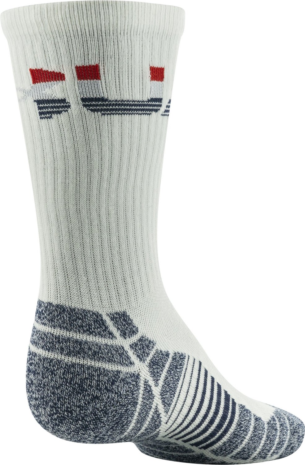 Under Armour Men's Elevated Novelty Crew Socks 3 Pack Academy