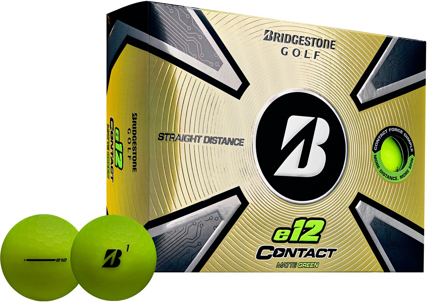 Bridgestone Golf E12 Contact Golf Balls 12-Pack                                                                                  - view number 2