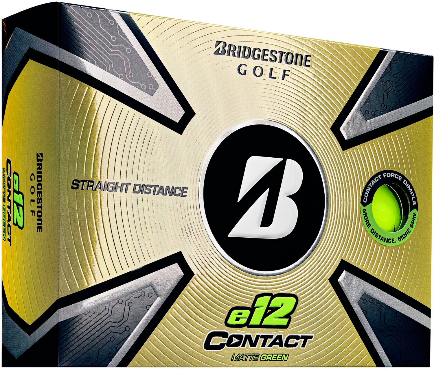 Bridgestone Golf E12 Contact Golf Balls 12-Pack                                                                                  - view number 3