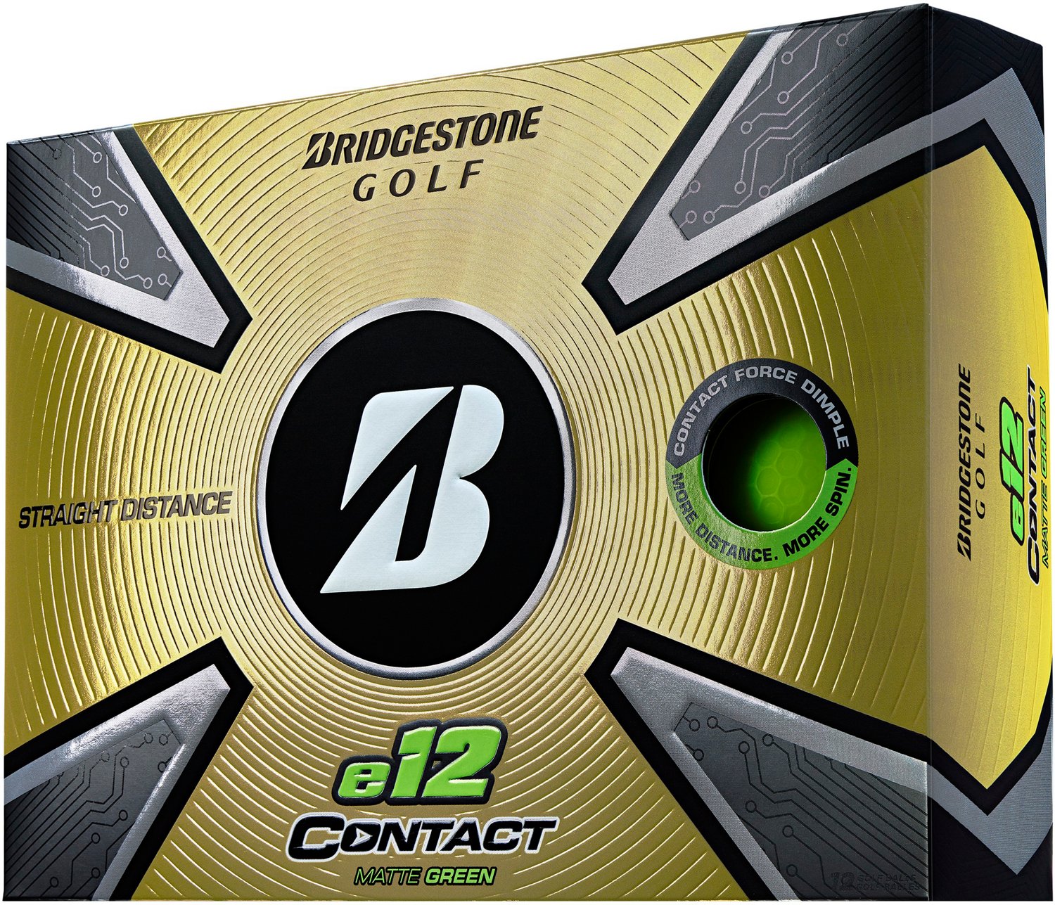 Bridgestone Golf E12 Contact Golf Balls 12-Pack                                                                                  - view number 4
