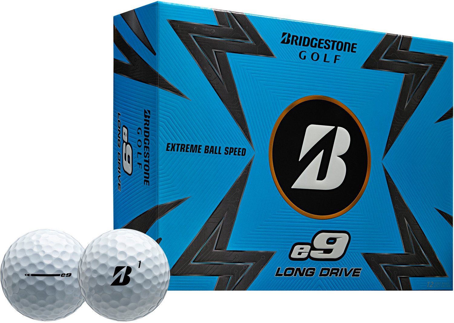 Bridgestone Golf E9 Long Drive Golf Balls 12-Pack                                                                                - view number 2