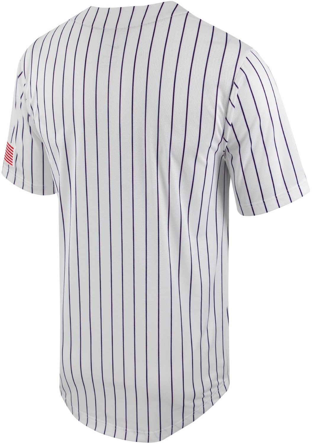 Nike Men's Louisiana State University Pinstripe Full Button Replica
