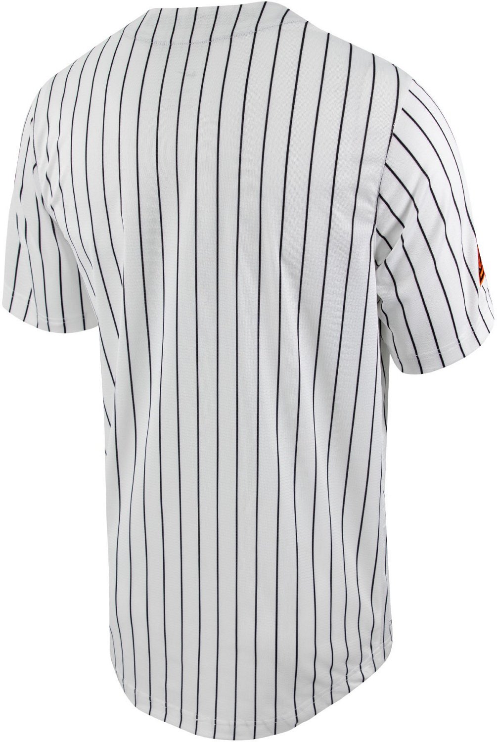 Nike Men's Oklahoma State University Pinstripe Full Button Replica Baseball Jersey - view number 2