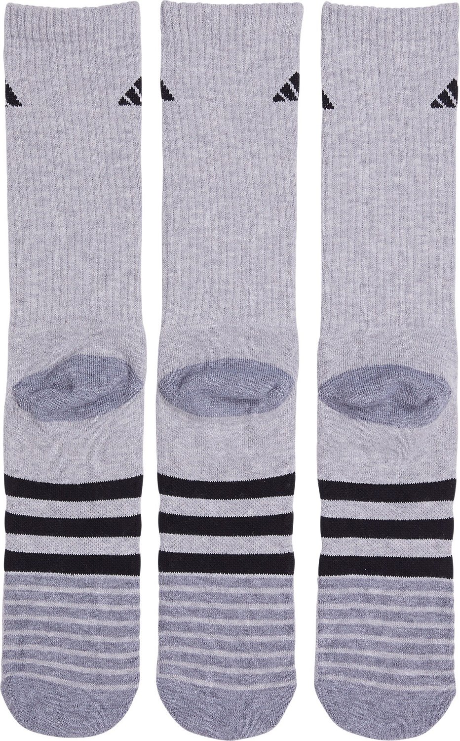 adidas Men's Cushioned 3.0 Crew Socks 3-Pack - view number 2