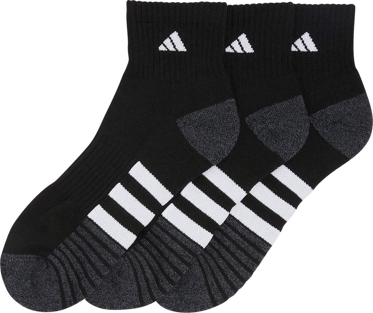adidas Men's Cushioned 3.0 Quarter Socks 3-Pack - view number 2