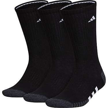 adidas Men's Cushioned 3.0 Crew Socks 3-Pack                                                                                    