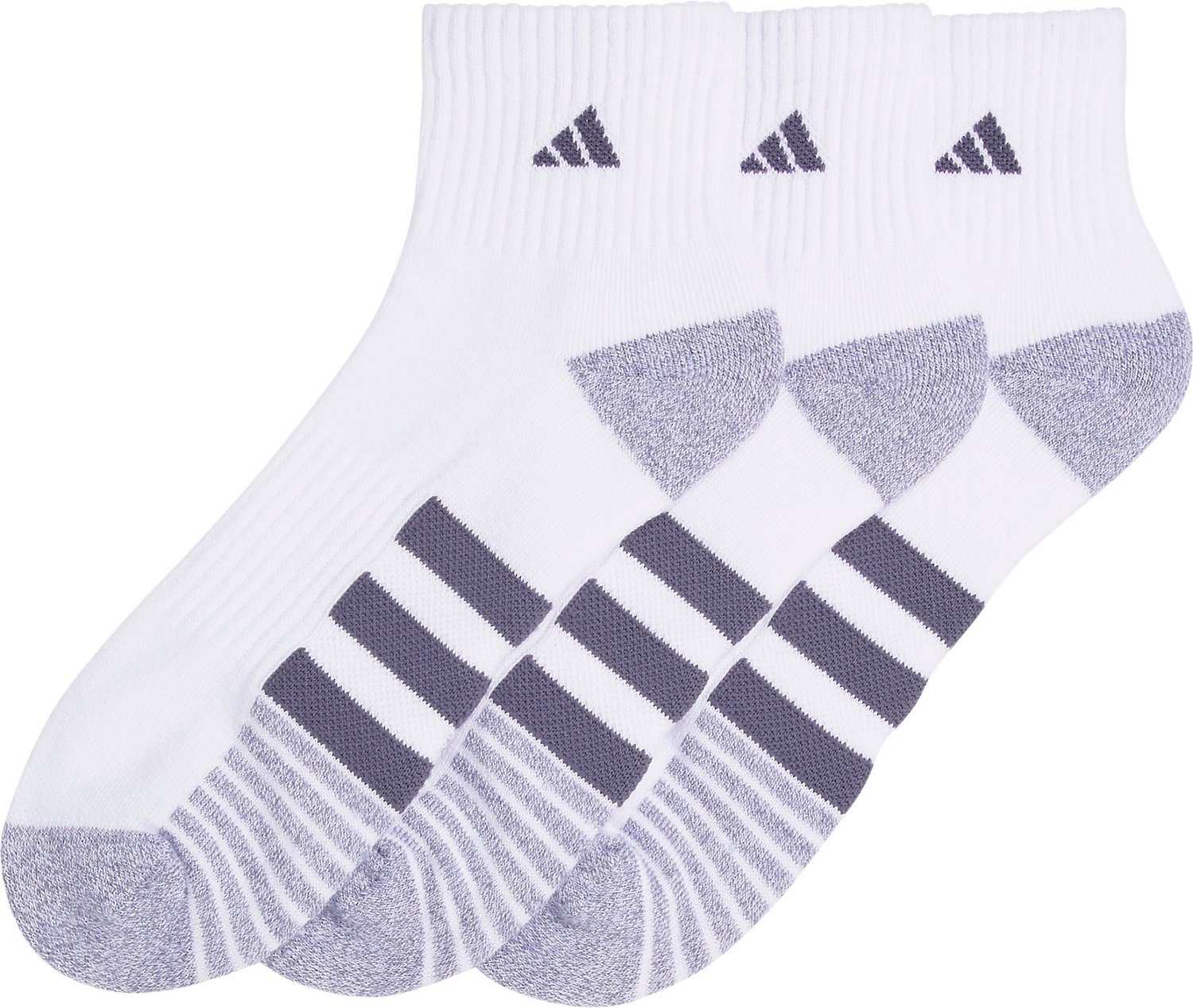adidas Men's Cushioned 3.0 Quarter Socks 3-Pack - view number 2