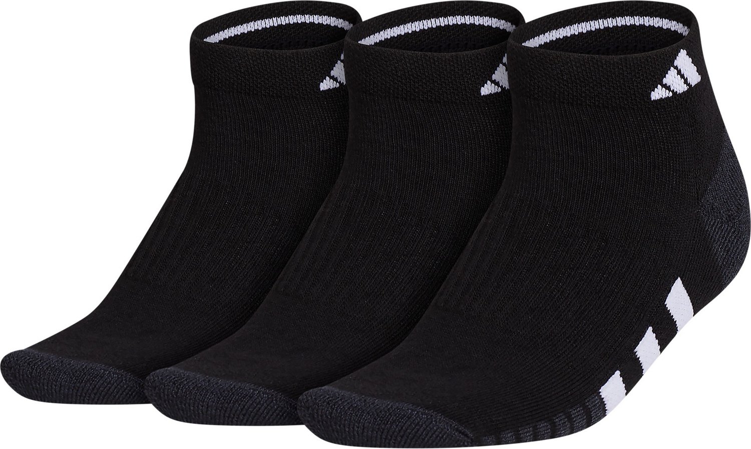 adidas Women's Cushioned 3.0 Low-Cut Socks 3-Pack