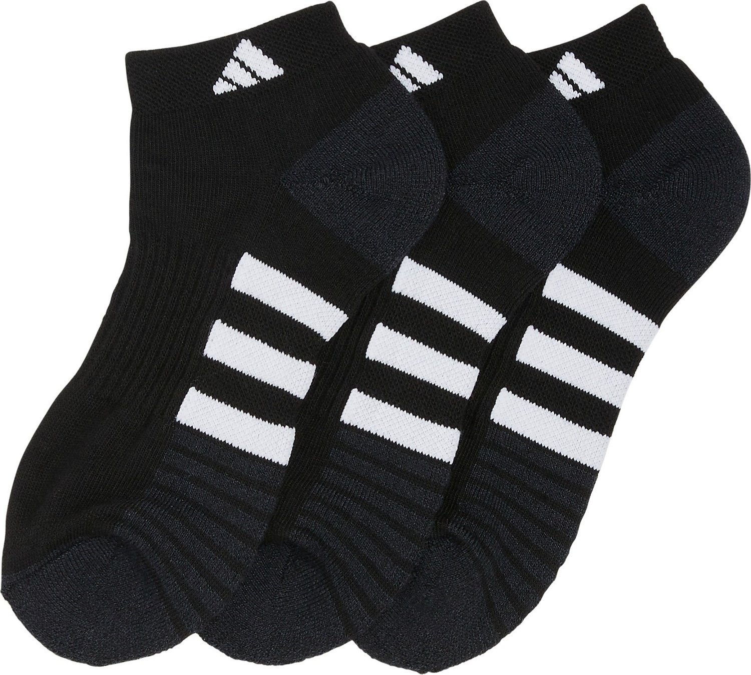 adidas Women's Cushioned 3.0 Low-Cut Socks 3-Pack - view number 2