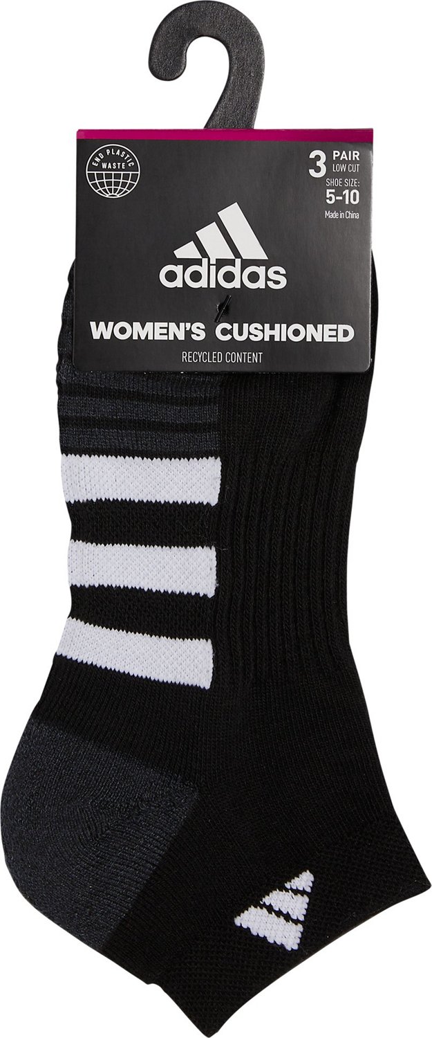 adidas Women's Cushioned 3.0 Low-Cut Socks 3-Pack - view number 3