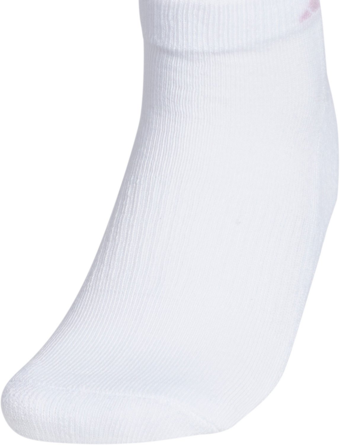 adidas Women's Athletic Cushioned LowCut Socks 6Pack Academy