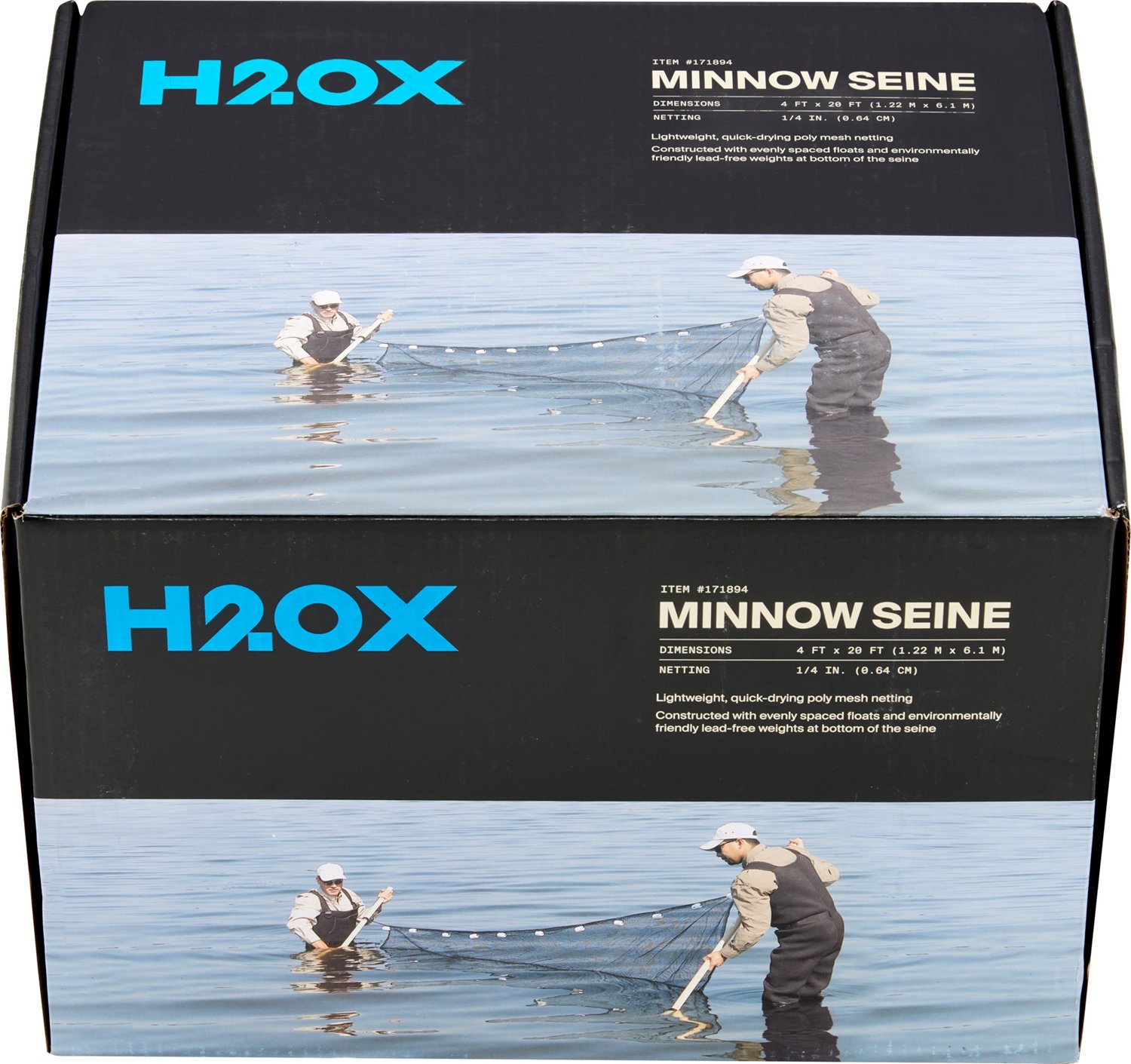 H2O XPRESS™ 4' x 20' Minnow Seine