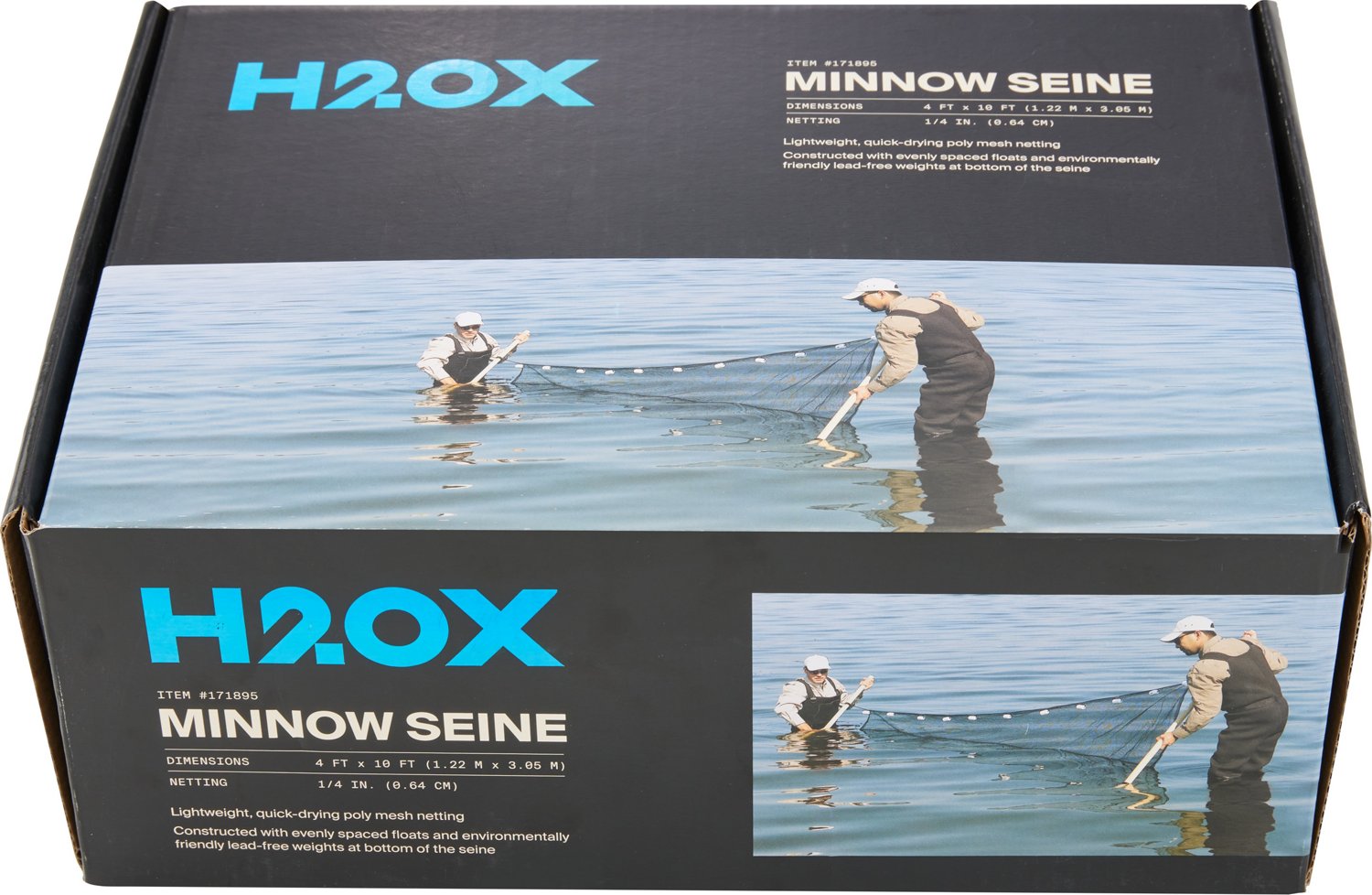 H2OX 4 X 10 Minnow Seine