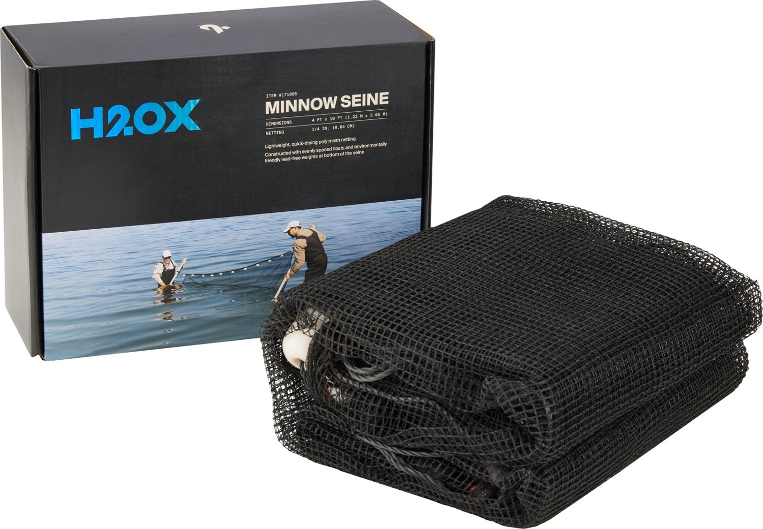 Promar 4'x20' Minnow Seine 1/4 Mesh, MS-420