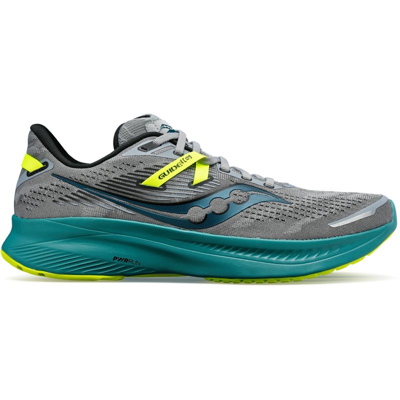 Saucony Men’s Guide 16 Running Shoes Grey, 10 – Men’s Running at Academy Sports