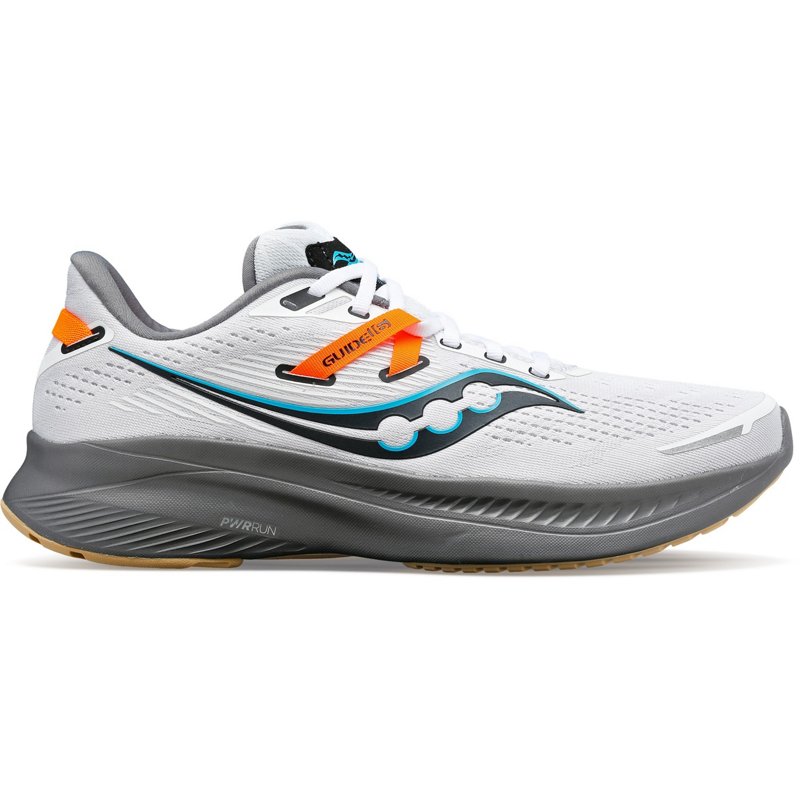 Saucony Men’s Guide 16 Running Shoes White, 9.5 – Men’s Running at Academy Sports