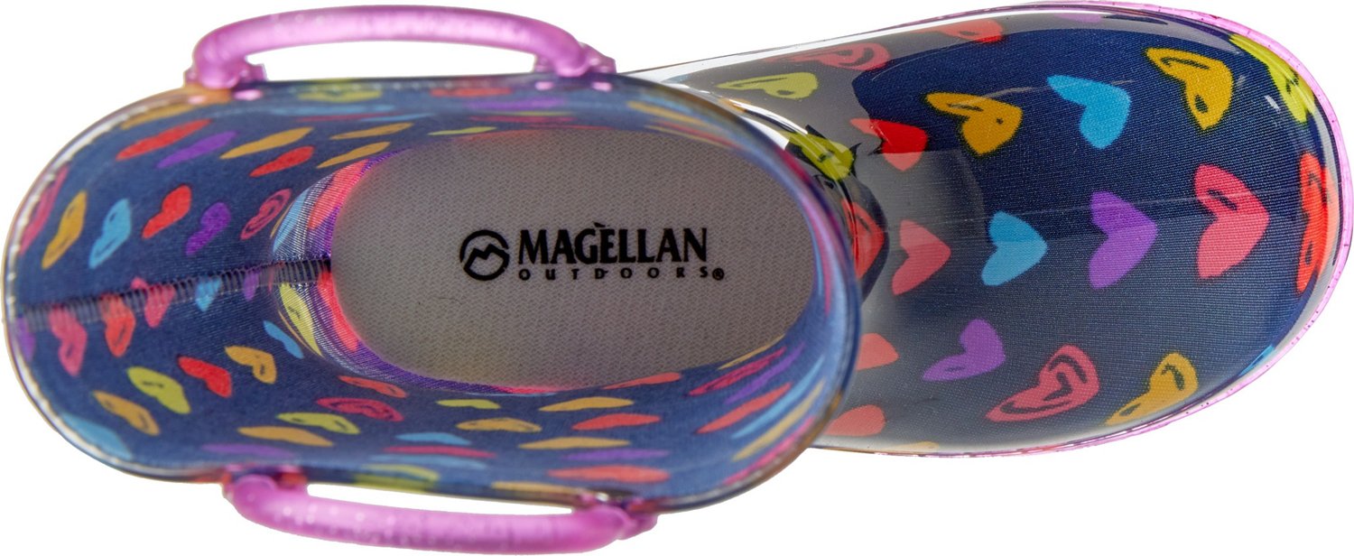 Magellan Outdoors Kids' Heart PVC Boots - view number 3