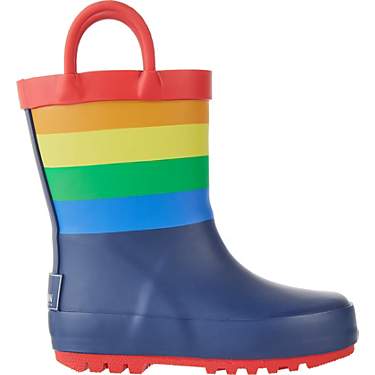 Magellan Outdoors Toddlers' Stripe Rubber Boots                                                                                 
