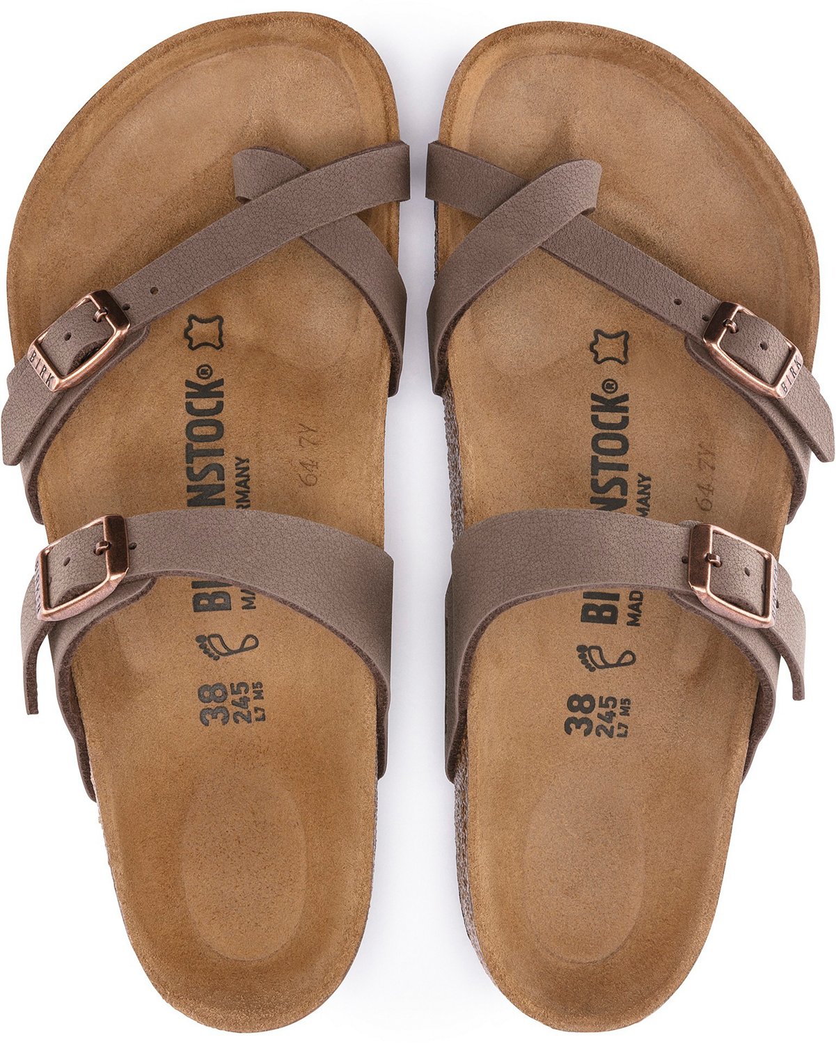 Birkenstock Women's Mayari Birkibuc Sandals                                                                                      - view number 3