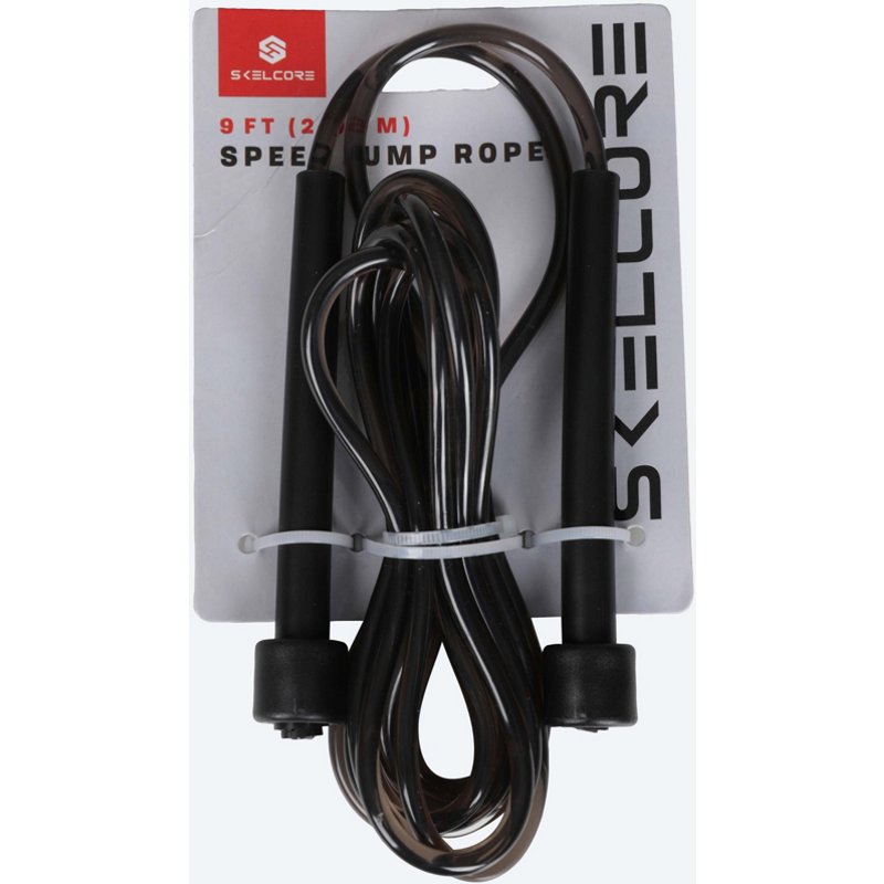 Skelcore Speed Jump Rope Black - Hand Exer. Equip. at Academy Sports