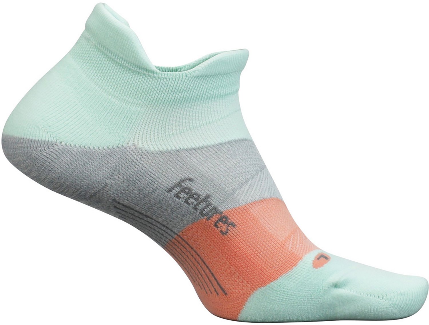 Feetures Elite Light Cushion No Show Socks Academy