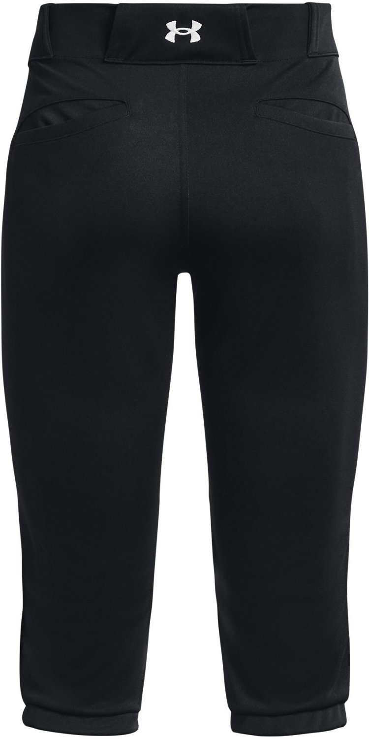 Women's trousers Under Armour Qualifier Run 2.0 Pants - black/reflective, Tennis Zone