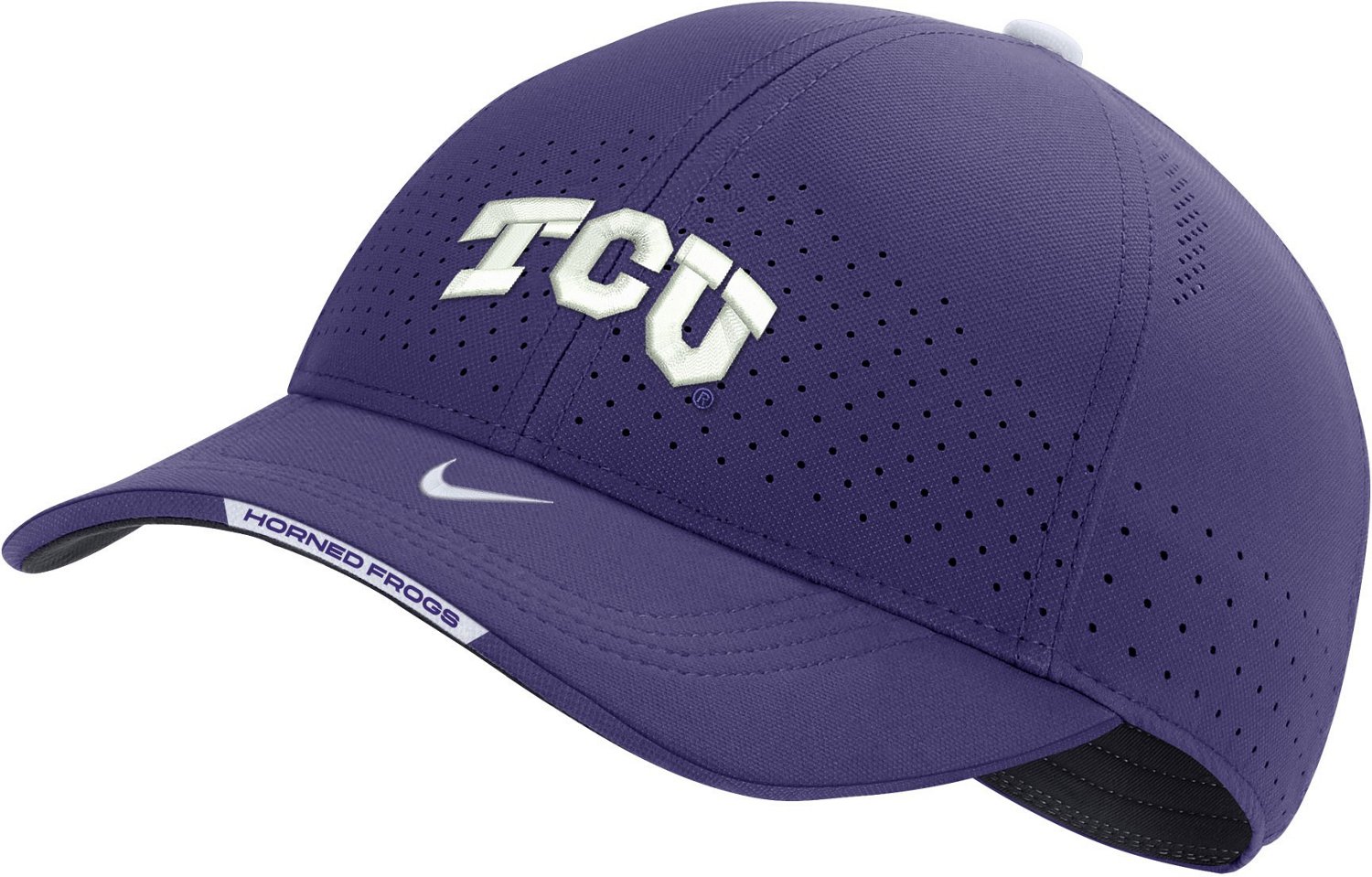 Nike Men's Texas Christian University Sideline C99 Swoosh Flex Cap