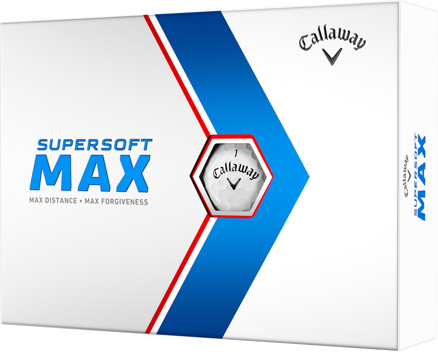 Callaway Supersoft Max 2023 Golf Balls 12-Pack