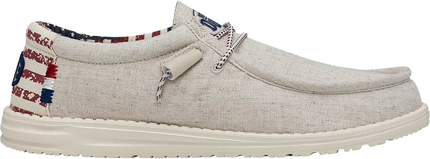 HEYDUDE Men's Wally Patriotic Slip-On Shoes                                                                                      - view number 1