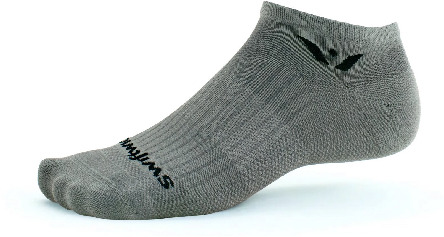 Swiftwick Adults' Aspire Zero Firm Compression No-Show Socks | Academy