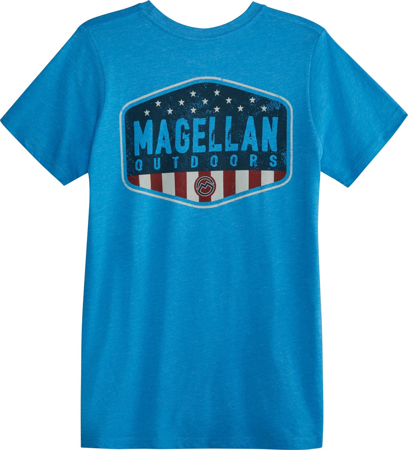 Magellan Outdoors Boys' Brand Badge Tshirt Academy