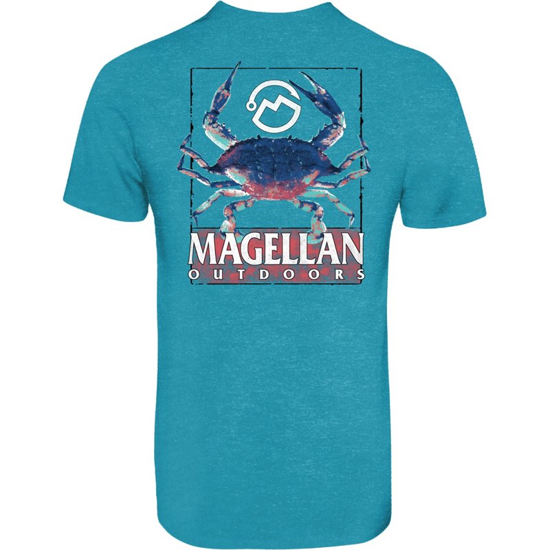 Magellan Outdoors Men's Crab T-Shirt Blue, Small - Men's Outdoor Graphic Tees at Academy Sports product image