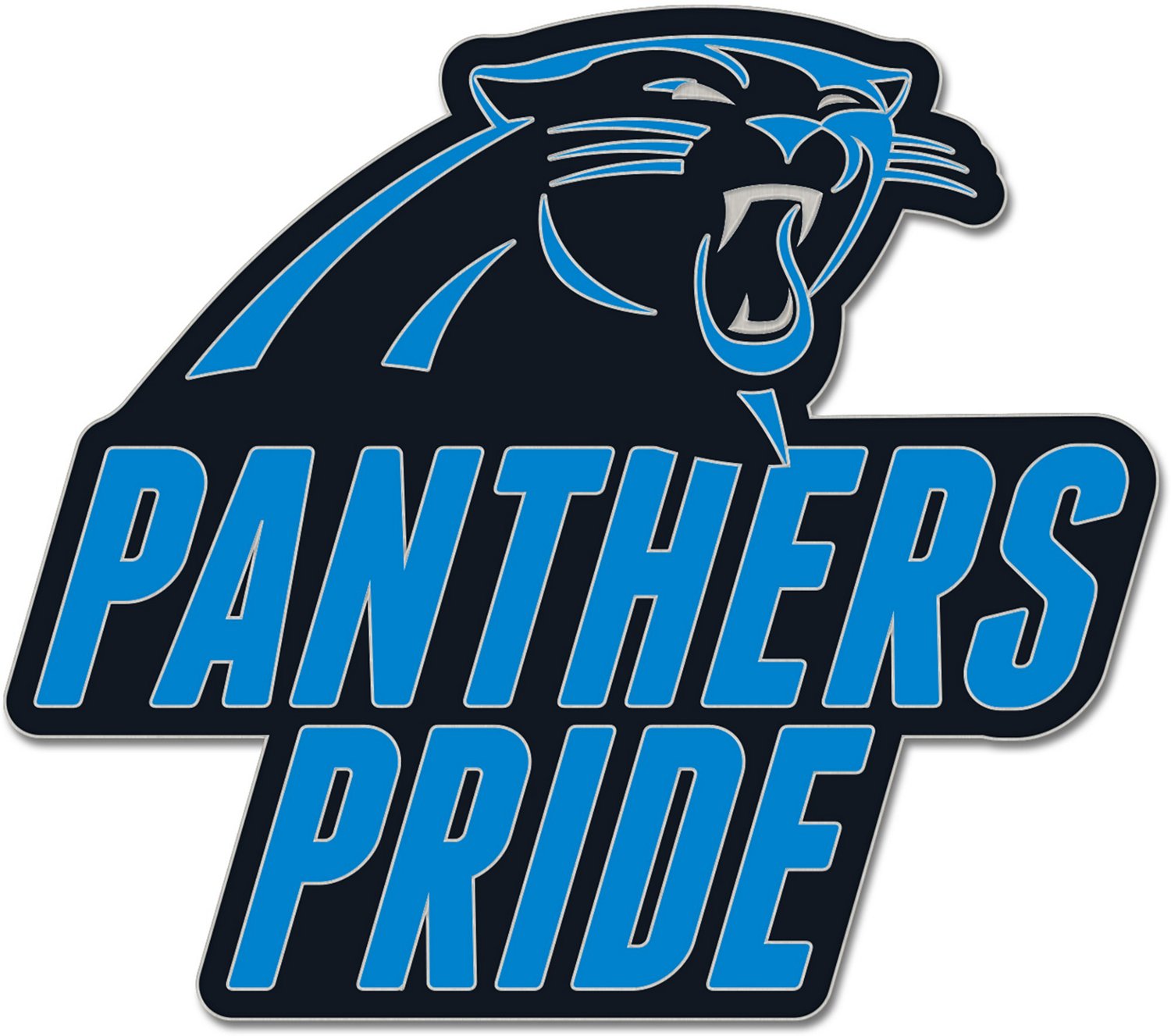 Carolina Panthers Slogan Pin