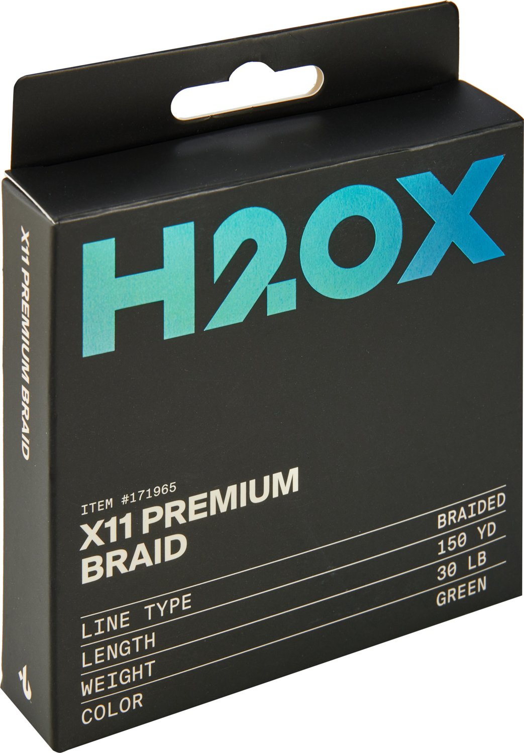 H2O Xpress X11 Premium Braided Fishing Line - 50 Lb Test - 150 Yd Spool -  Green 