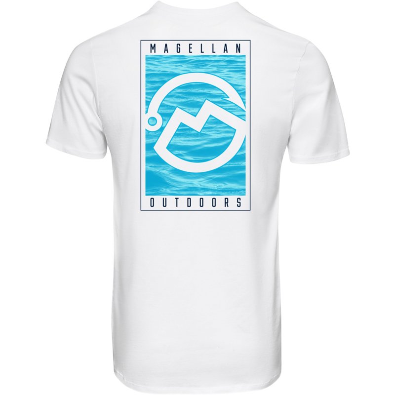 Magellan Outdoors Men's Water Bar T-Shirt White, Medium - Men's Outdoor Graphic Tees at Academy Sports product image
