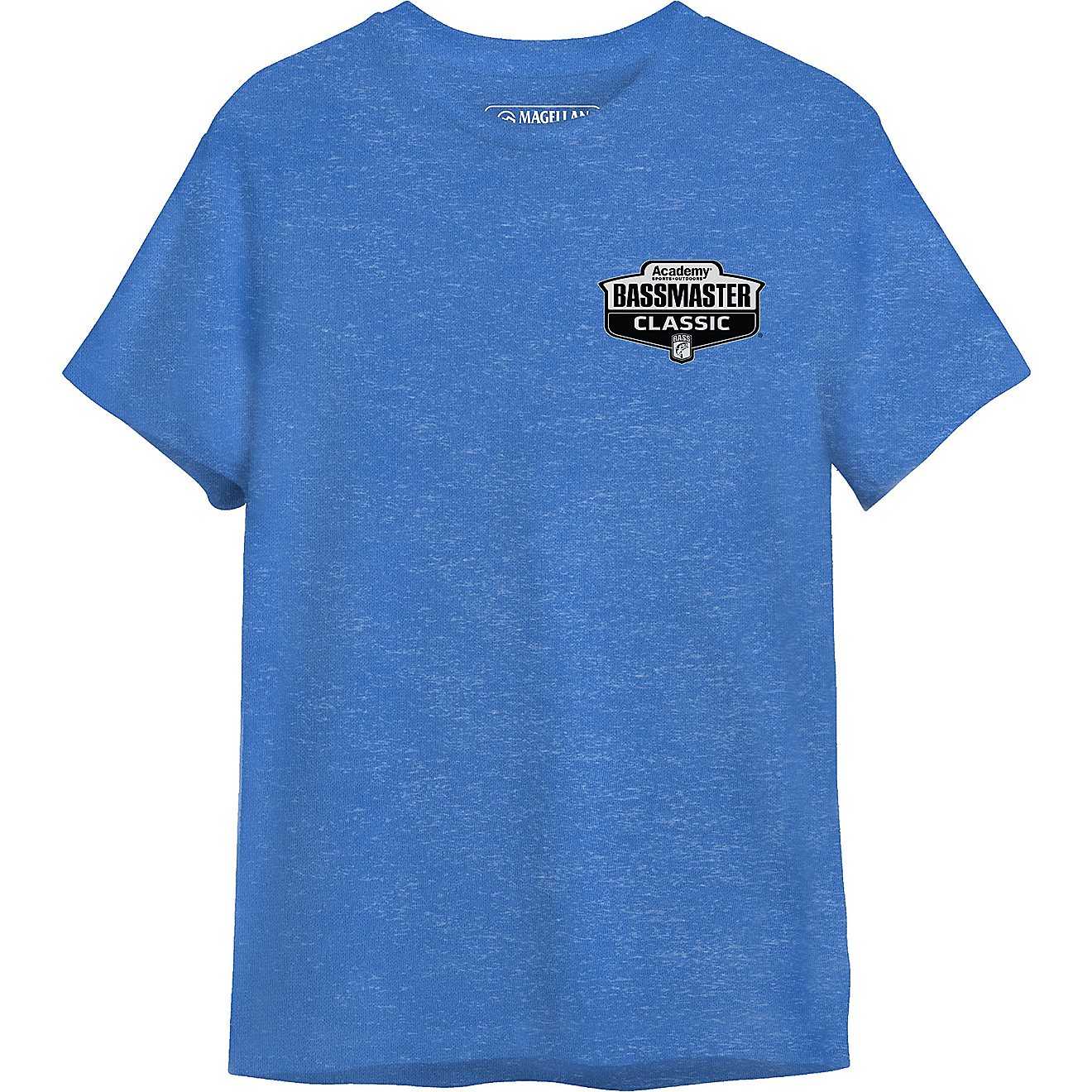 Magellan Outdoors Boys' Bassmaster Patriot Fish Graphic T-shirt                                                                  - view number 2