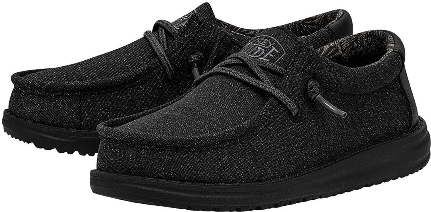 Hey Dude Boys' Wally Stretch Slip-On Shoes