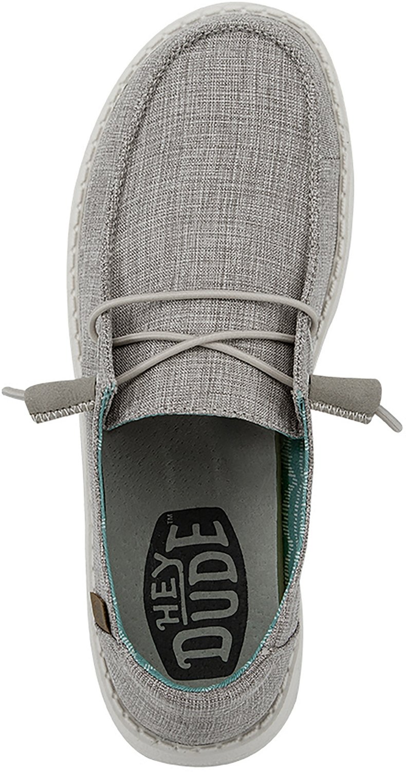 HEYDUDE Women's Wendy Chambray Slip-On Shoes | Academy