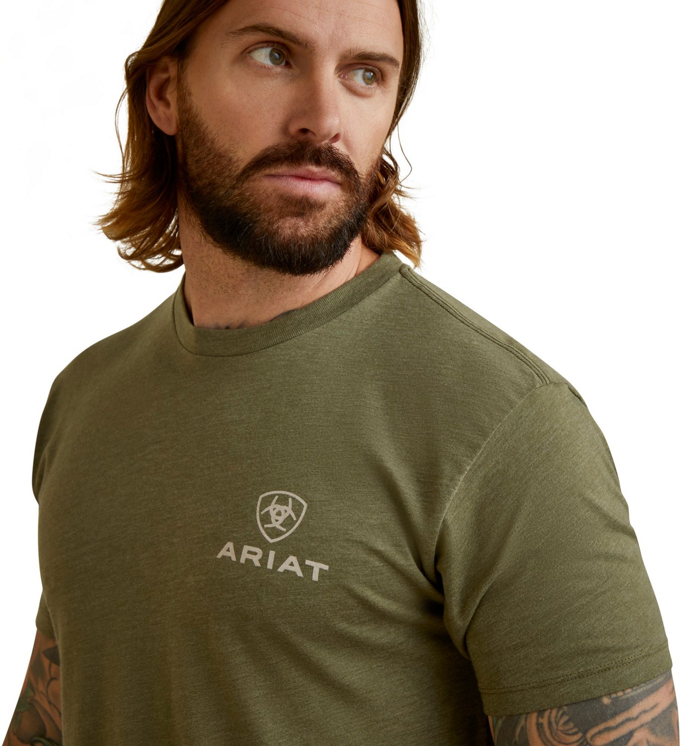 Ariat Men's Fighting Eagle T-shirt - view number 4