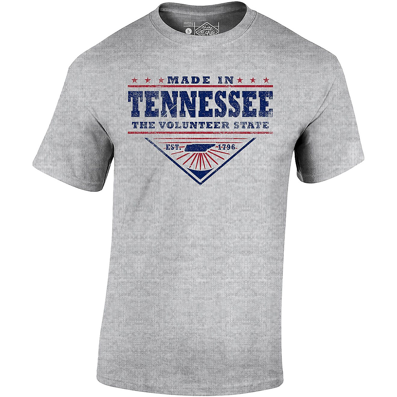 State Life Men's Made In Tennessee Graphic T-shirt                                                                               - view number 1