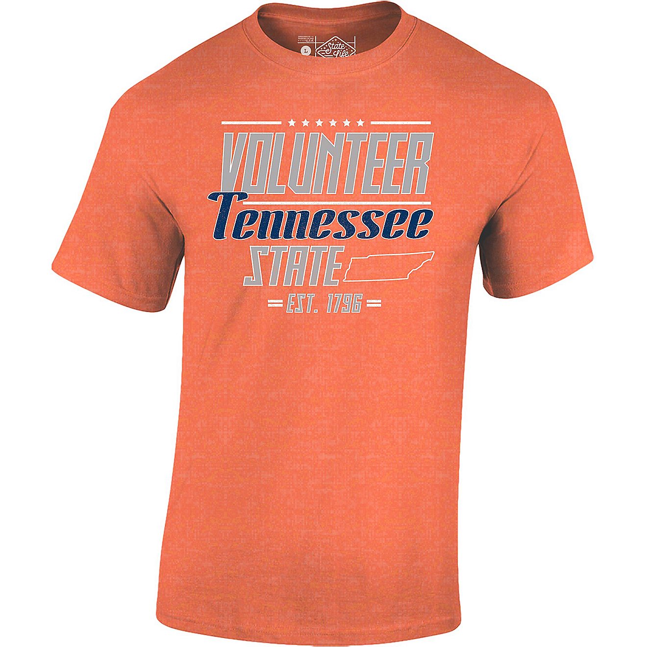State Life Men's Fast State Tennessee Graphic T-shirt                                                                            - view number 1