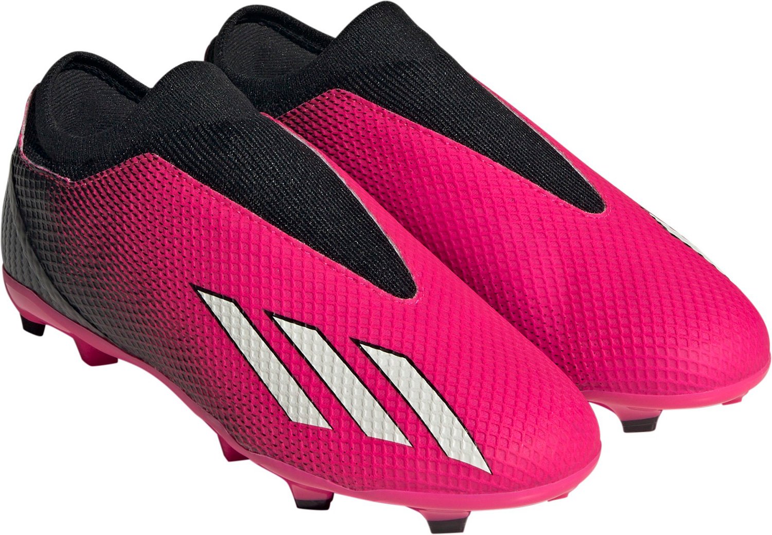 adidas Kids' X Speedportal .3 Laceless Firm Ground Cleats - view number 3