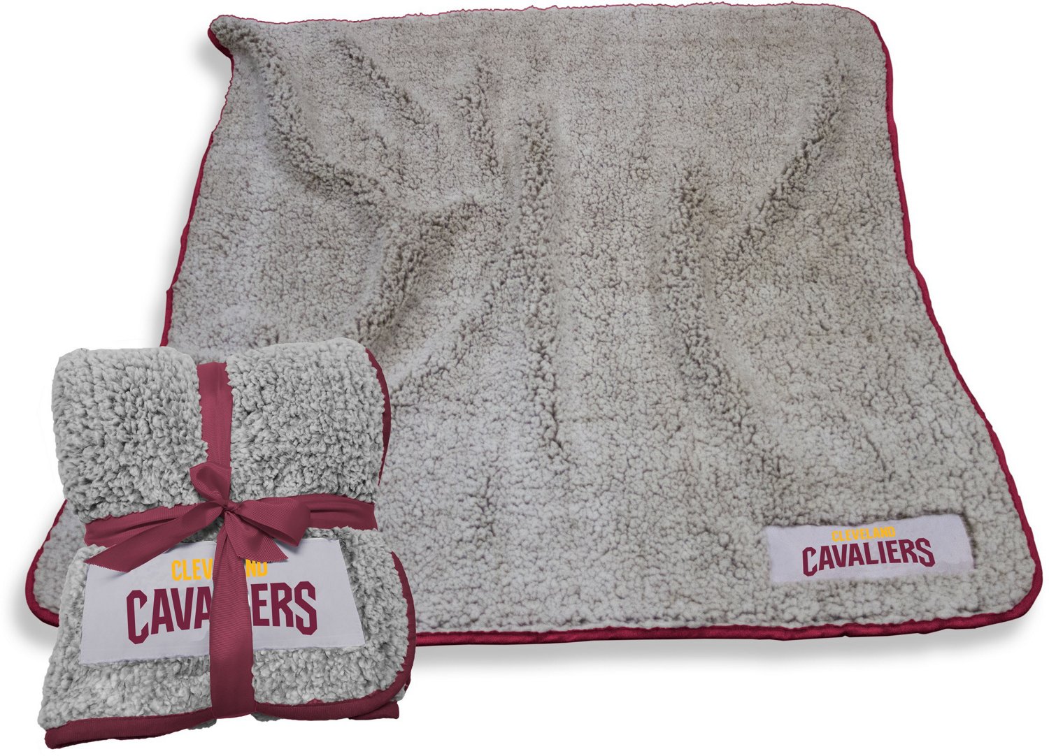 Logo Brands Cleveland Cavaliers Frosty Fleece Throw