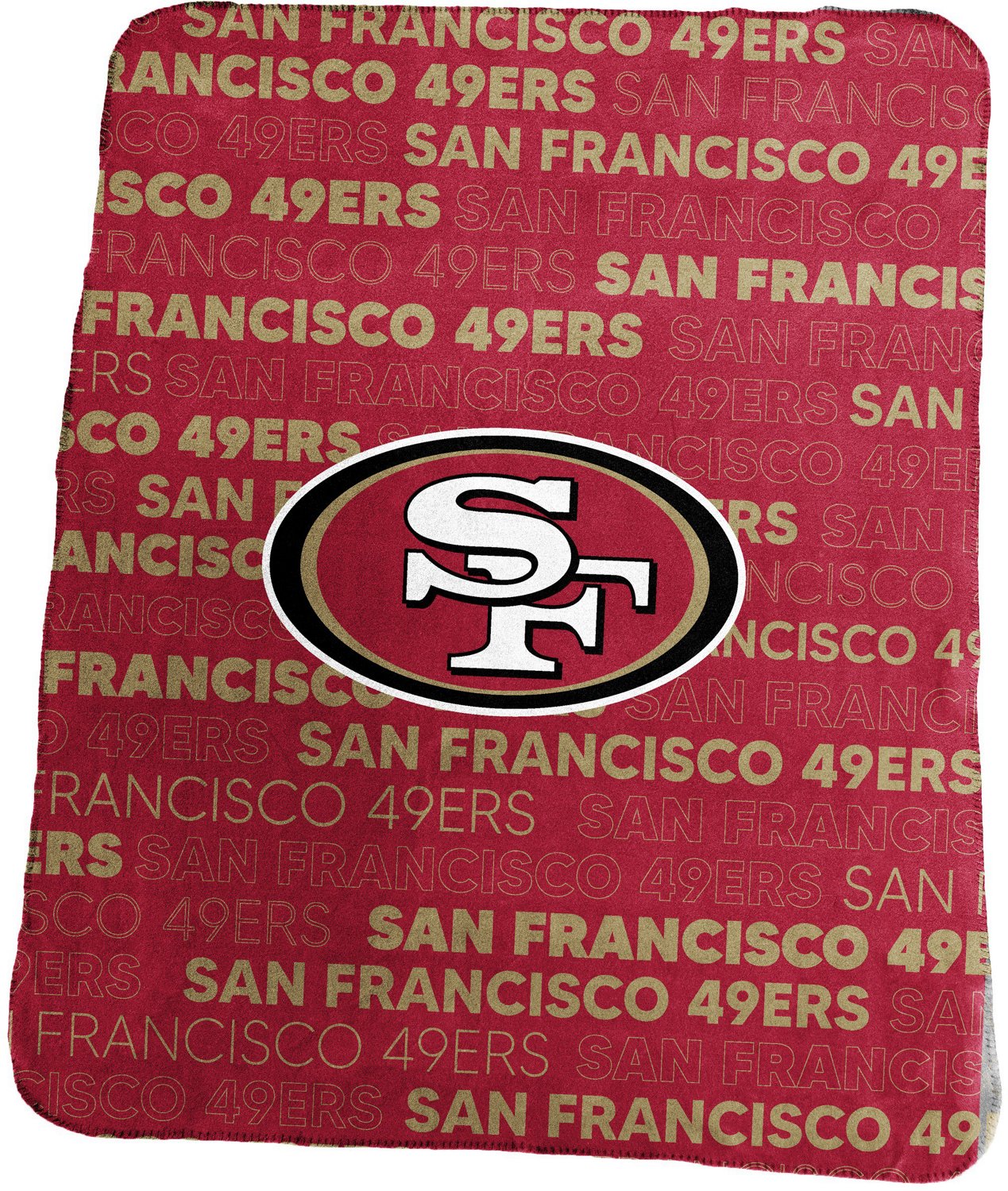 Logo Brands San Francisco 49ers Classic Throw Blanket - view number 1
