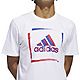 adidas Men's 2-Tone Graphic T-shirt                                                                                              - view number 4