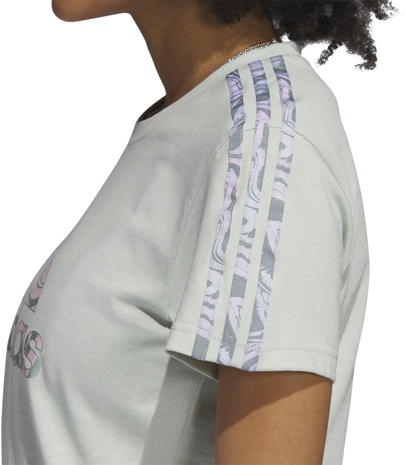 adidas Women's Luxe Graphic Short Sleeve T-shirt - view number 5